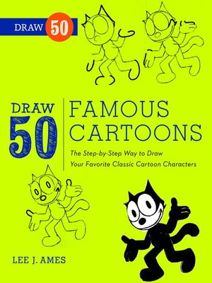 cover image of Draw 50 Famous Cartoons